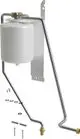 Bosch-Installationszubehoer-EVW-8-Warmwasser-Ausdehungsgefaess-8L-7738112837 gallery number 1